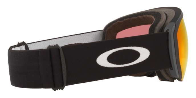 Maschere da Sci e Snowboard Oakley Flight Path L OO 7110 (711006) colore matte black forma irregolare lenti prizm snow torch