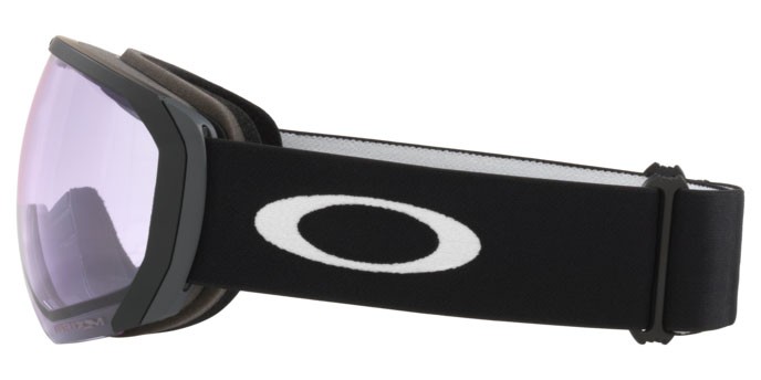 Maschere da Sci e Snowboard Oakley Flight Path L OO 7110 (711034) colore matte black forma irregolare lenti prizm snow clear