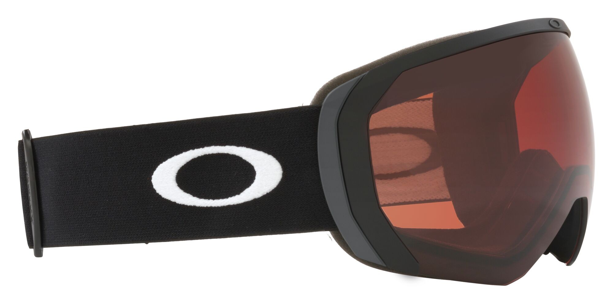 Maschere da Sci e Snowboard Oakley Flight Path L OO 7110 (711049) colore nero opaco forma mask lenti prizm snow garnet