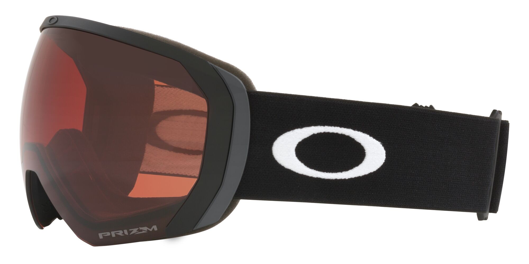 Maschere da Sci e Snowboard Oakley Flight Path L OO 7110 (711049) colore nero opaco forma mask lenti prizm snow garnet
