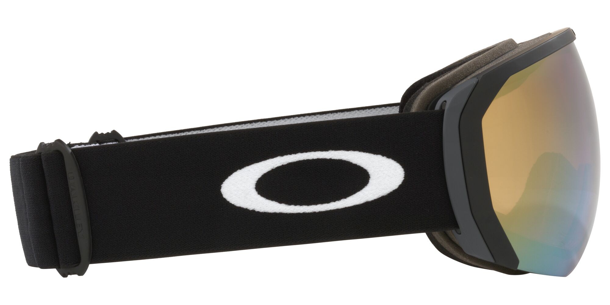 Ski and snowboard goggles Oakley Flight Path L OO 7110 (711052) color terrain grigio shape mask lenses prizm sage gold iridium