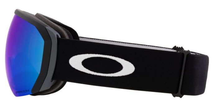 Ski and snowboard goggles Oakley Flight Path L OO 7110 (711059) color nero opaco shape mask lenses prizm snow argon iridium