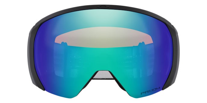 Ski and snowboard goggles Oakley Flight Path L OO 7110 (711059) color nero opaco shape mask lenses prizm snow argon iridium