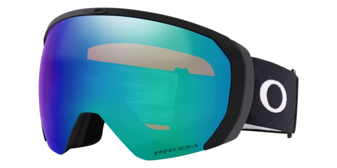 Ski and snowboard goggles Oakley Flight Path L OO 7110 (711059) color nero opaco shape mask lenses prizm snow argon iridium
