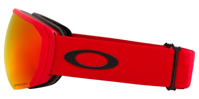 Skibrillen und Snowboard masken Oakley Flight Path L OO 7110 (711064) farbe matte redline form maske gläser prizm snow torch iridium