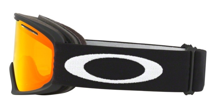 Maschere da Sci e Snowboard Oakley O-Frame 2.0 Pro L OO 7112 (711201) colore matte black forma irregolare lenti fire iridium & persimmon