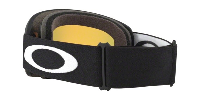 Maschere da Sci e Snowboard Oakley O-Frame 2.0 Pro L OO 7112 (711201) colore matte black forma irregolare lenti fire iridium & persimmon