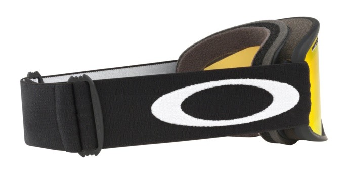 Maschere da Sci e Snowboard Oakley O-Frame 2.0 Pro L OO 7112 (711201) colore matte black forma irregolare lenti fire iridium & persimmon