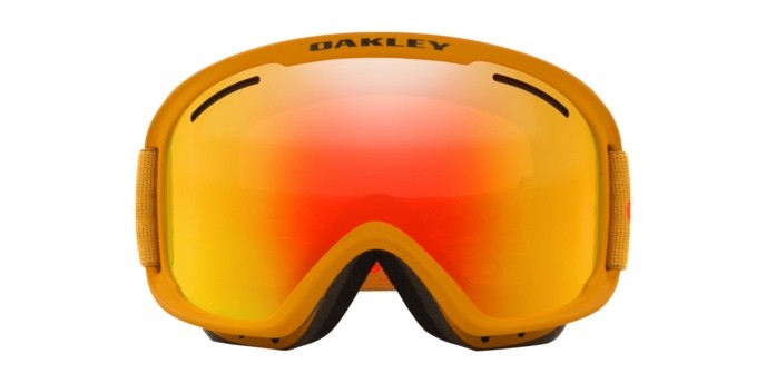 Skibrillen und Snowboard masken Oakley O-Frame 2.0 Pro M OO 7113 (711315) farbe prizm icon mustard form unregelmäßig gläser fire iridium & persimmon