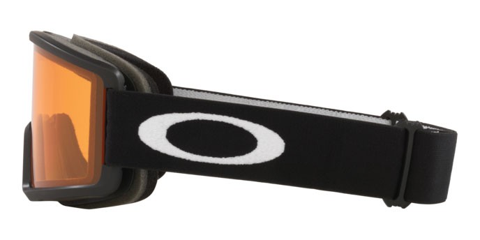 Ski and snowboard goggles Oakley Target Line L OO 7120 (712002) color matte black shape irregular lenses persimmon