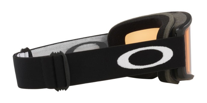 Ski and snowboard goggles Oakley Target Line L OO 7120 (712002) color matte black shape irregular lenses persimmon