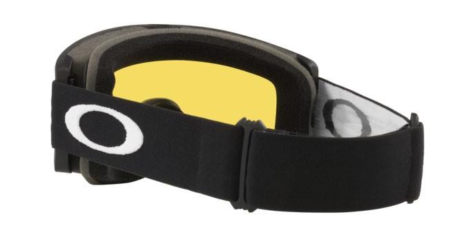 Skibrillen und Snowboard masken Oakley Target Line L OO 7120 (712004) farbe matte black form unregelmäßig gläser hi yellow