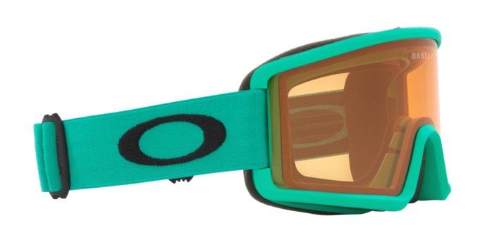 Skibrillen und Snowboard masken Oakley Target Line M OO 7121 (712111) farbe celeste form unregelmäßig gläser persimmon
