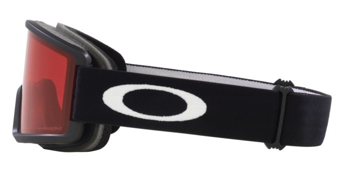 Skibrillen und Snowboard masken Oakley Target Line M OO 7121 (712117) farbe nero opaco form maske gläser prizm snow rose