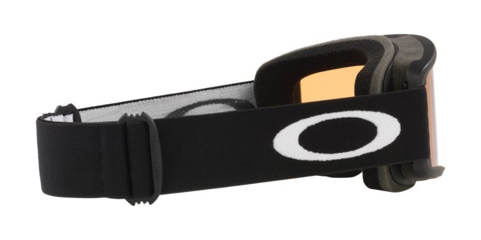 Ski and snowboard goggles Oakley Target Line S OO 7122 (712202) color matte black shape irregular lenses persimmon