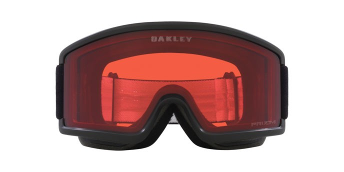 Skibrillen und Snowboard masken Oakley Target Line S OO 7122 (712217) farbe nero opaco form maske gläser prizm snow rose