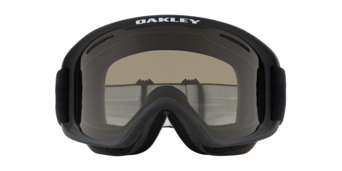 Skibrillen und Snowboard masken Oakley O-Frame 2.0 Pro M OO 7125 (712502) farbe matte black form unregelmäßig gläser dark grey