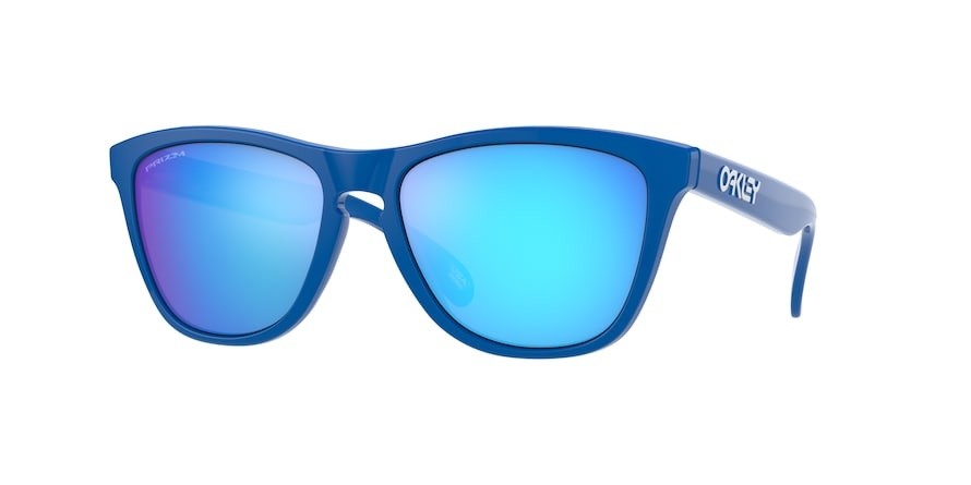 Occhiali da sole Oakley Frogskins OO 9013 (9013J4) colore sapphire forma quadrato lenti prizm sapphire