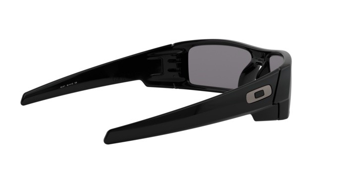 Sonnenbrillen Oakley Gascan OO 9014 (03-471) farbe polished black form rechteckig gläser grey