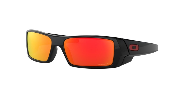 Sonnenbrillen Oakley Gascan OO 9014 (901444) farbe polished black form rechteckig gläser prizm ruby