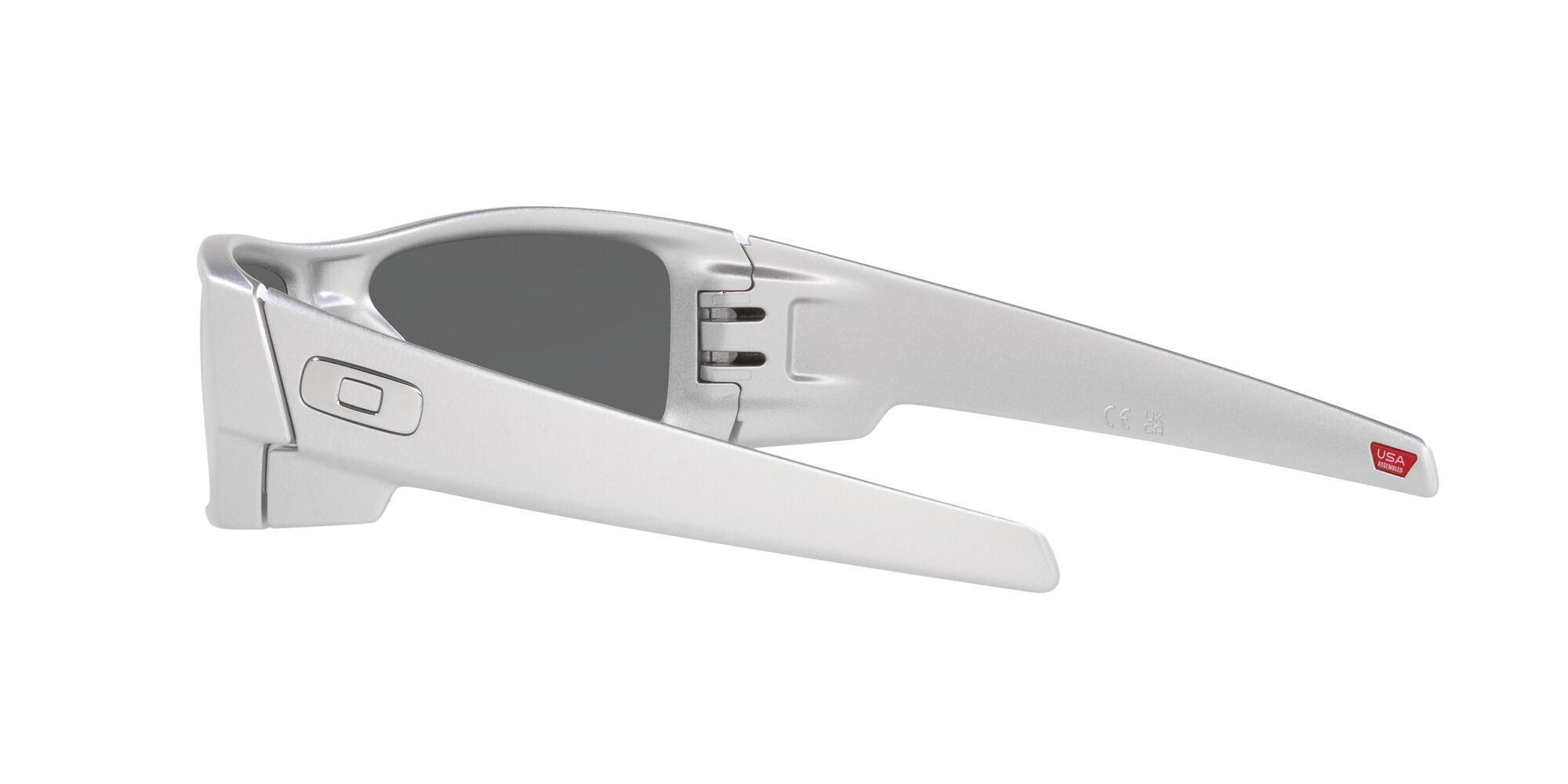 Sonnenbrillen Oakley Gascan OO 9014 (9014C1) farbe x-silver form rechteckig gläser prizm black polarized