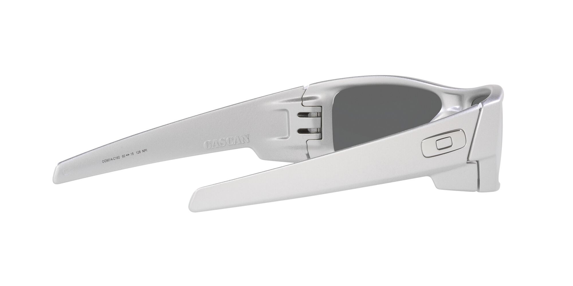 Sonnenbrillen Oakley Gascan OO 9014 (9014C1) farbe x-silver form rechteckig gläser prizm black polarized