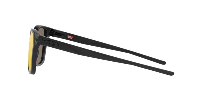 Sonnenbrillen Oakley Ojector OO 9018 (901810) farbe matte black form unregelmäßig gläser prizm 24k polarized