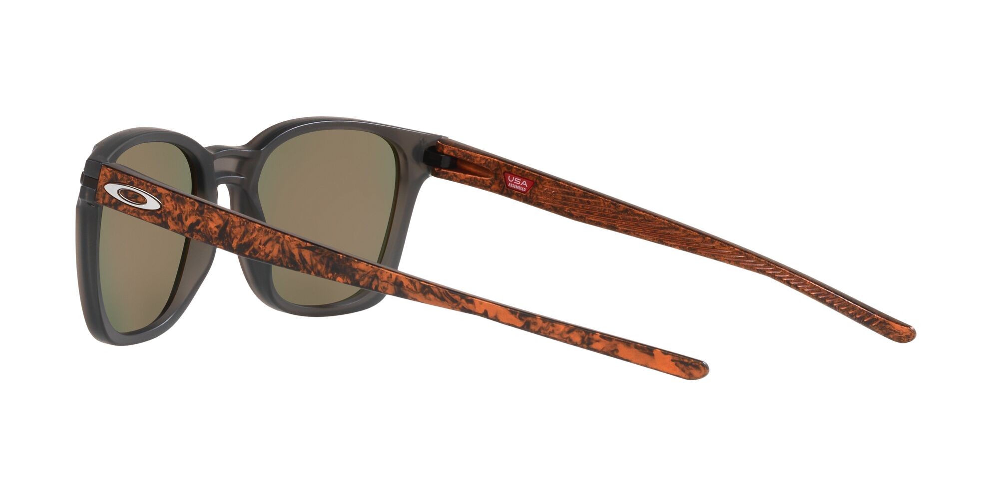 Sonnenbrillen Oakley Ojector OO 9018 (901812) farbe grigio fumo opaco form rechteckig gläser prizm ruby
