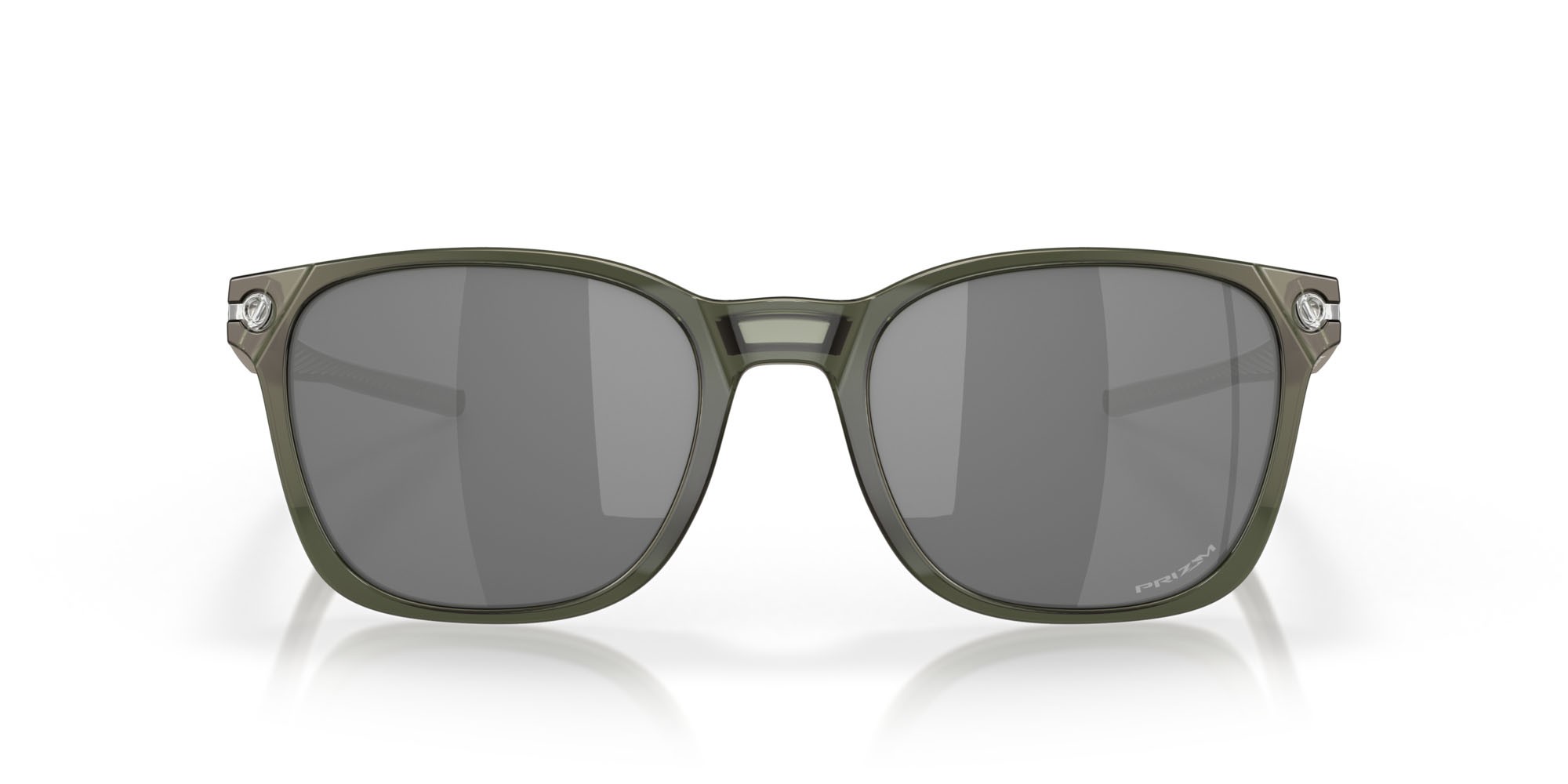 Occhiali da sole Oakley Ojector OO 9018 (901813) colore verde oliva/inchiostro forma rettangolare lenti prizm black