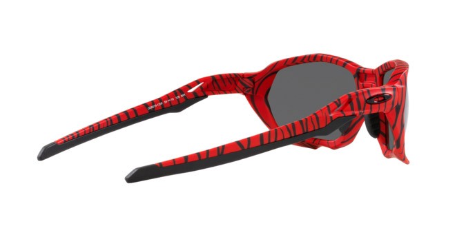Sonnenbrillen Oakley Plazma OO 9019 (901912) farbe tigrato rosso form rechteckig gläser prizm black