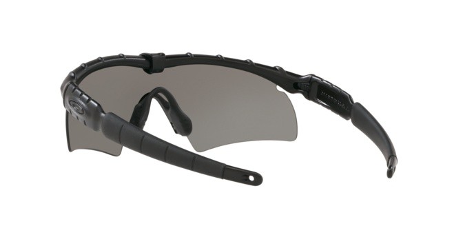Occhiali da sole Oakley M frame hybrid s OO 9061 (11-142) colore black forma irregolare lenti grey