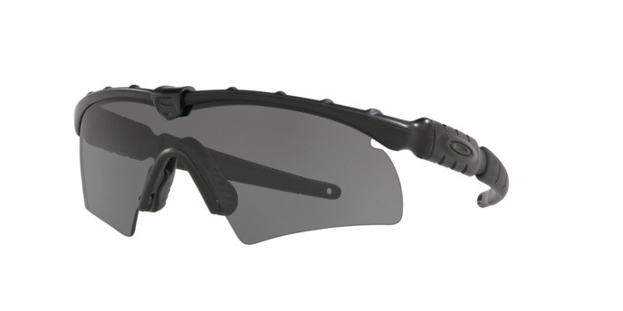 Occhiali da sole Oakley M frame hybrid s OO 9061 (11-142) colore black forma irregolare lenti grey