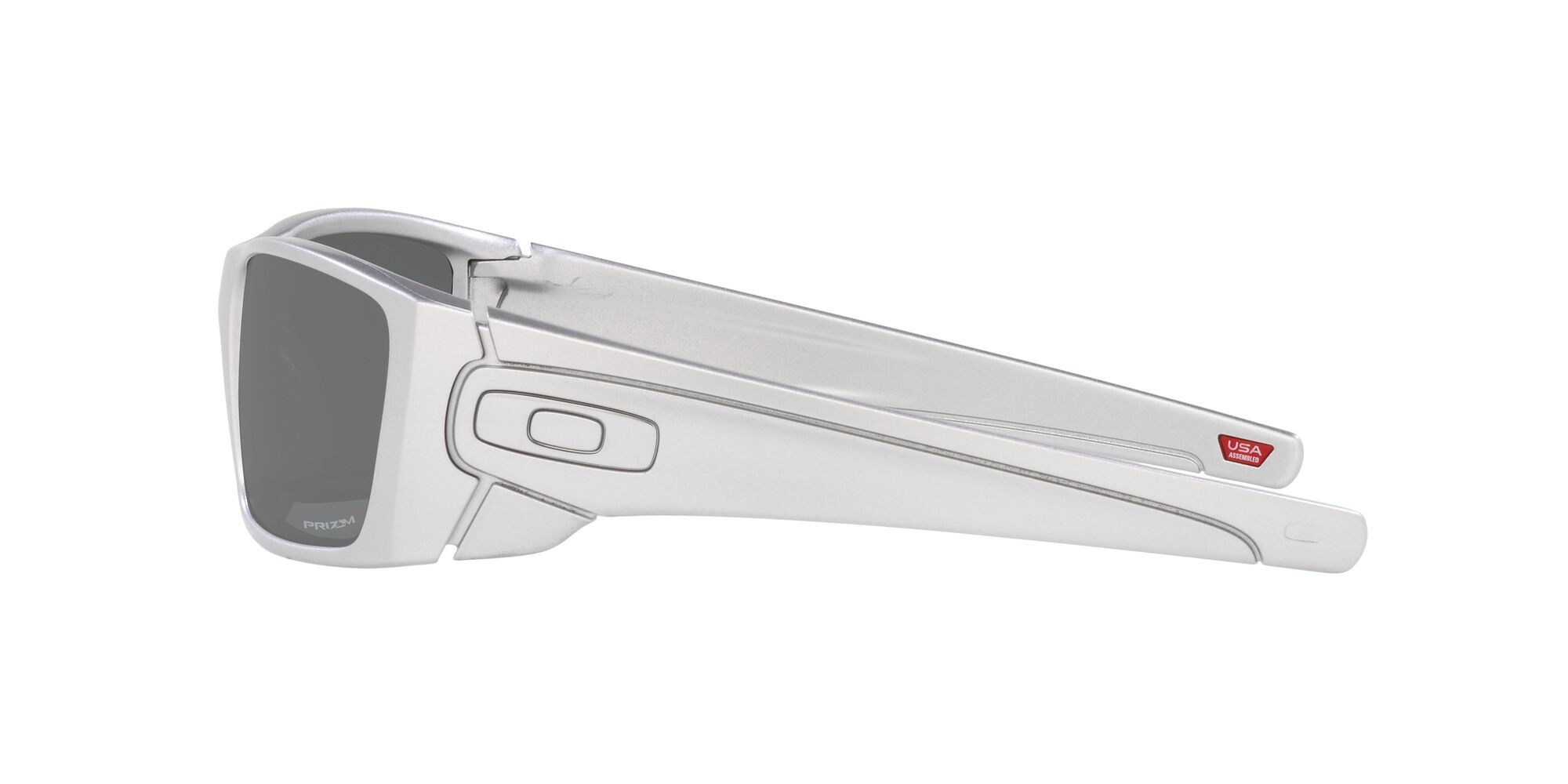 Sonnenbrillen Oakley Fuel Cell OO 9096 (9096M6) farbe x-silver form rechteckig gläser prizm black