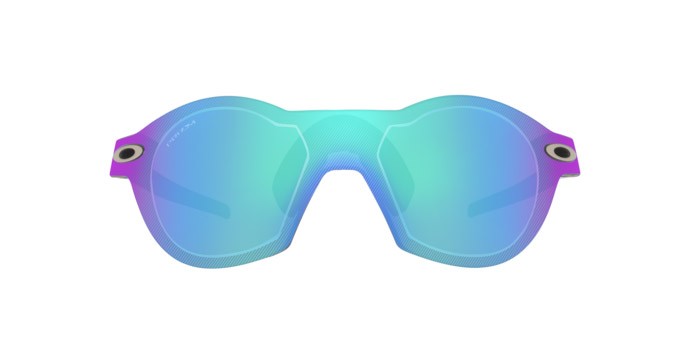 Sonnenbrillen Oakley Re:subzero OO 9098 (909803) farbe planet x form maske gläser prizm sapphire