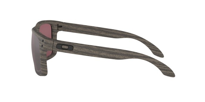 Sonnenbrillen Oakley Holbrook OO 9102 (9102B7) farbe woodgrain form quadratisch gläser prizm daily polarized