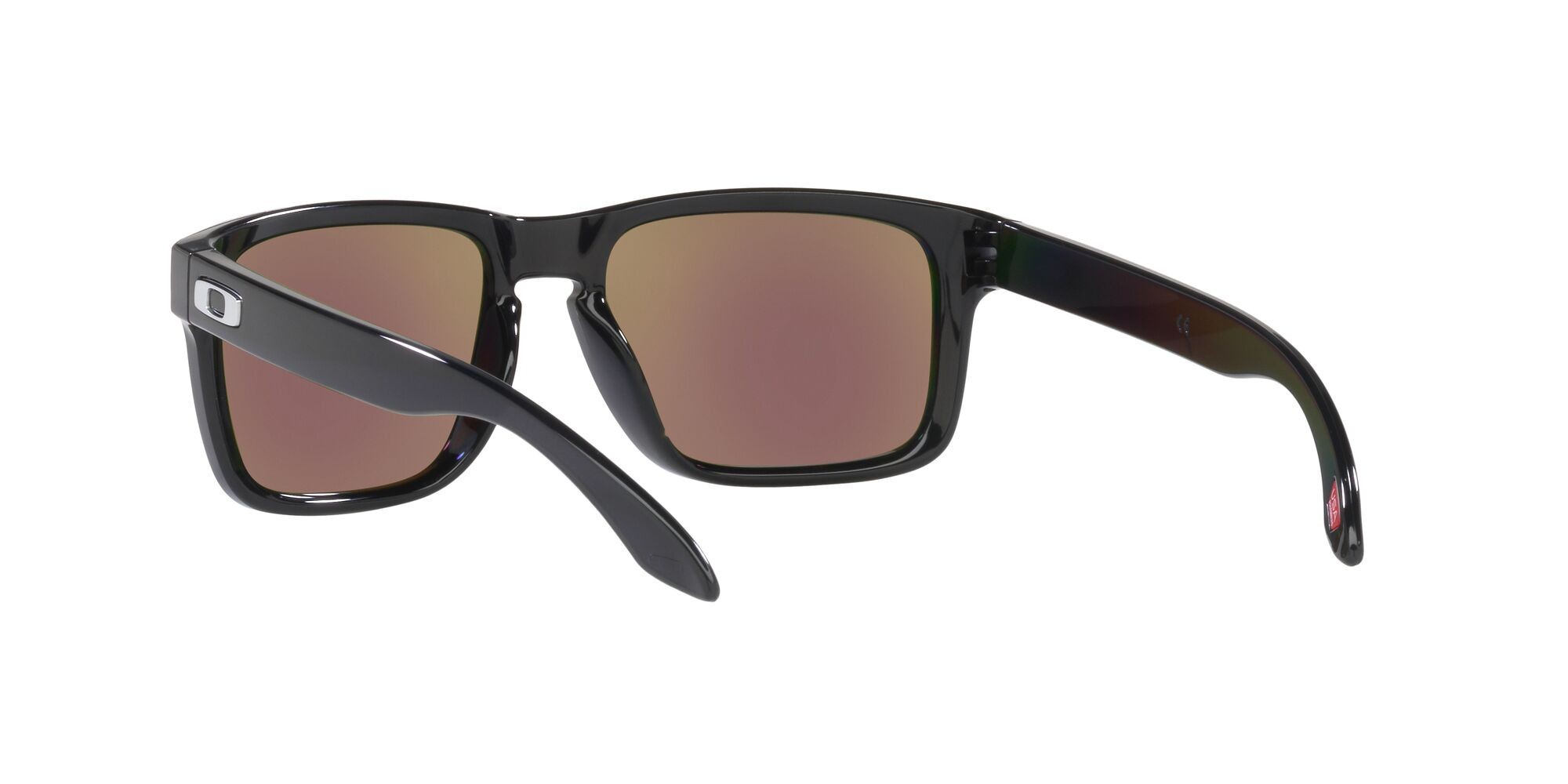 Sonnenbrillen Oakley Holbrook OO 9102 (9102W7) farbe black ink form quadratisch gläser prizm sapphire polarized