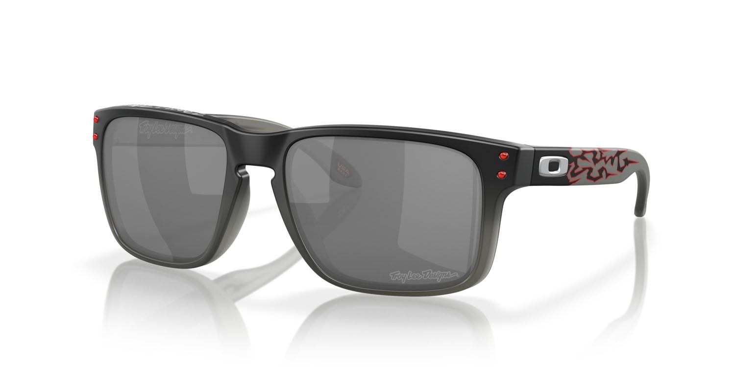 Sunglasses Oakley Holbrook Troy Lee Designs OO 9102 (9102Z0) color troy lee designs black fade shape square lenses prizm black