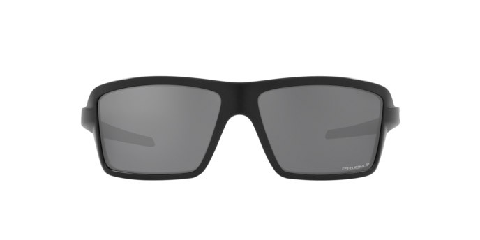 Occhiali da sole Oakley Cables OO 9129 (912902) colore matte black forma rettangolare lenti prizm black polar