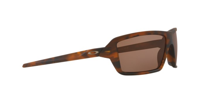 Sonnenbrillen Oakley Cables OO 9129 (912907) farbe brown tortoise form rechteckig gläser prizm tungsten polar