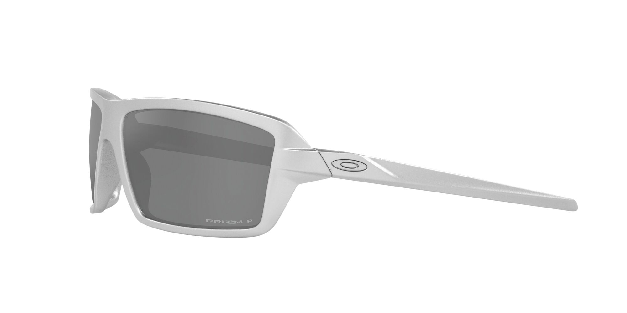 Sonnenbrillen Oakley Cables OO 9129 (912912) farbe x-silver form rechteckig gläser prizm black polarized