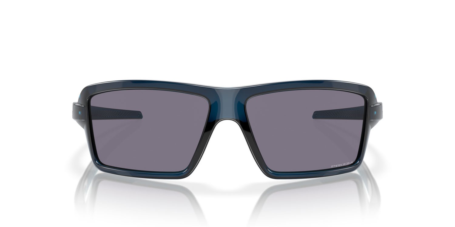 Sonnenbrillen Oakley Cables OO 9129 (912917) farbe transparent poseidon form rechteckig gläser prizm grey