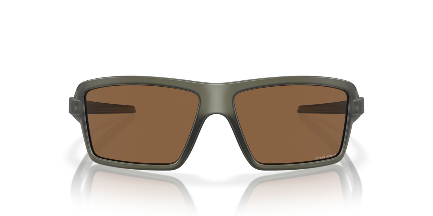 Sonnenbrillen Oakley Cables OO 9129 (912919) farbe olive ink opaco form rechteckig gläser prizm bronze