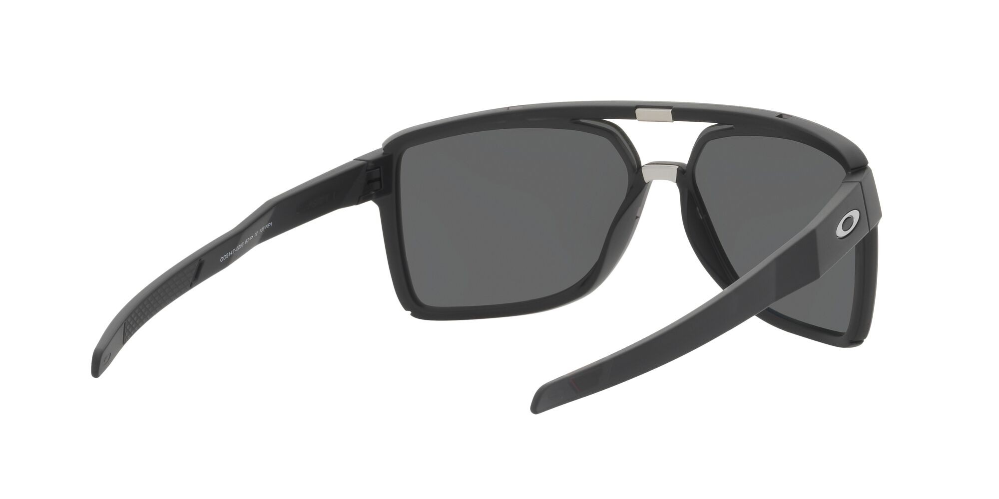 Sonnenbrillen Oakley Castel OO 9147 (914702) farbe black ink opaco form rechteckig gläser prizm black polarized