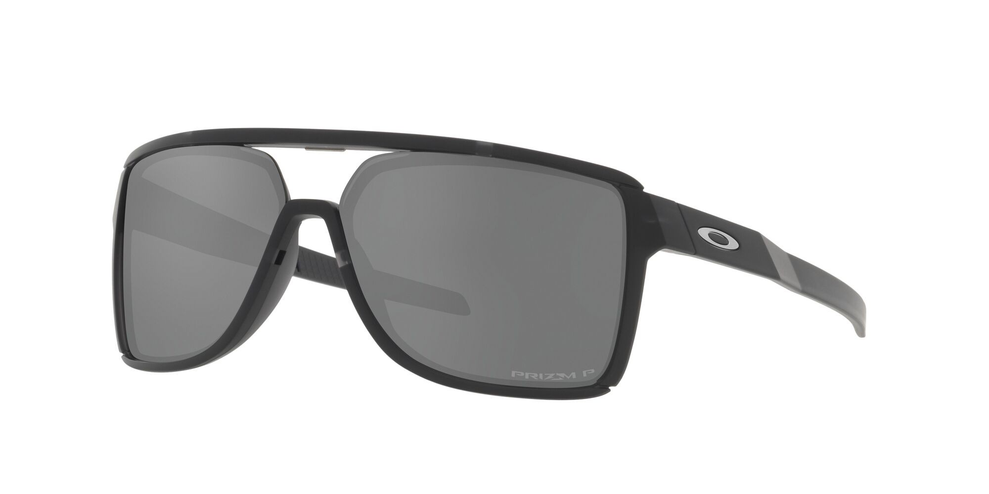 Sonnenbrillen Oakley Castel OO 9147 (914702) farbe black ink opaco form rechteckig gläser prizm black polarized