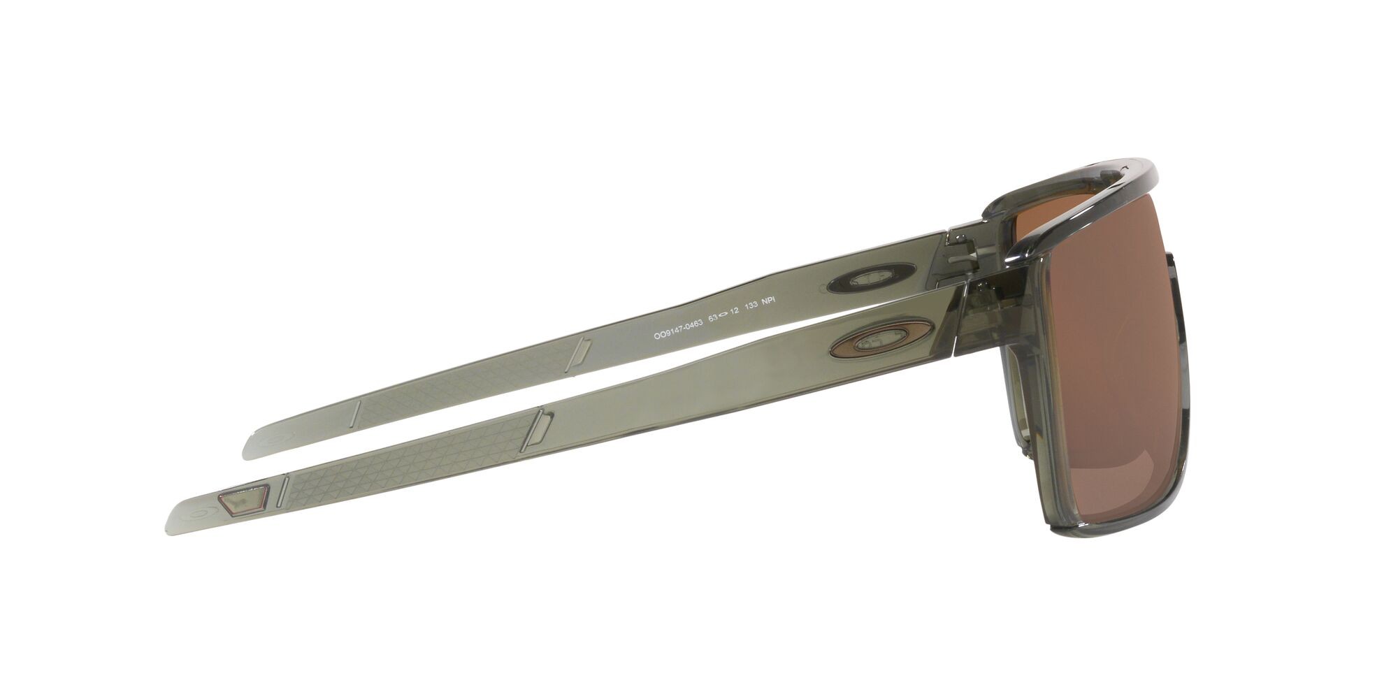 Sonnenbrillen Oakley Castel OO 9147 (914704) farbe olive ink form rechteckig gläser prizm tungsten polarized