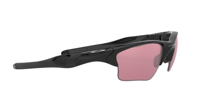 Occhiali da sole Oakley Half jacket 2.0 xl OO 9154 (915464) colore polished black forma irregolare lenti prizm dark golf