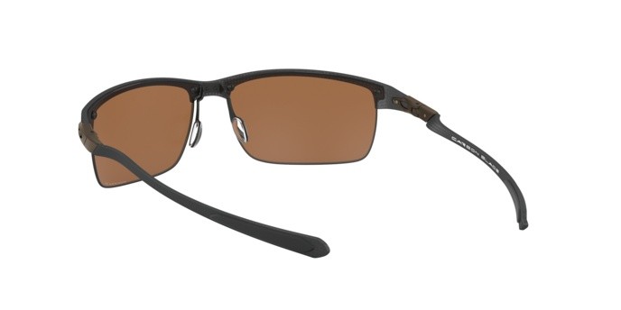 Sunglasses Oakley Carbon blade OO 9174 (917410) color matte carbon fiber shape rectangle lenses prizm tungsten polarized