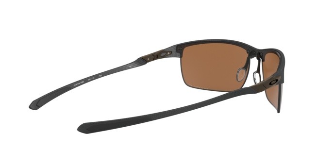 Sunglasses Oakley Carbon blade OO 9174 (917410) color matte carbon fiber shape rectangle lenses prizm tungsten polarized