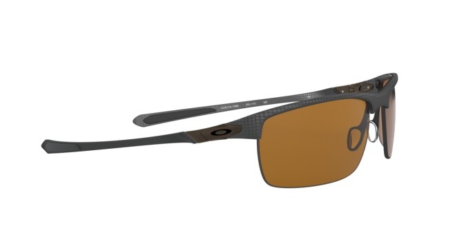 Sunglasses Oakley Carbon blade OO 9174 (917410) color matte carbon fiber shape rectangle lenses prizm tungsten polarized
