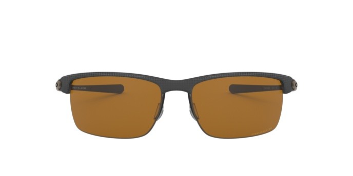 Sunglasses Oakley Carbon blade OO 9174 (917410) color matte carbon fiber shape rectangle lenses prizm tungsten polarized